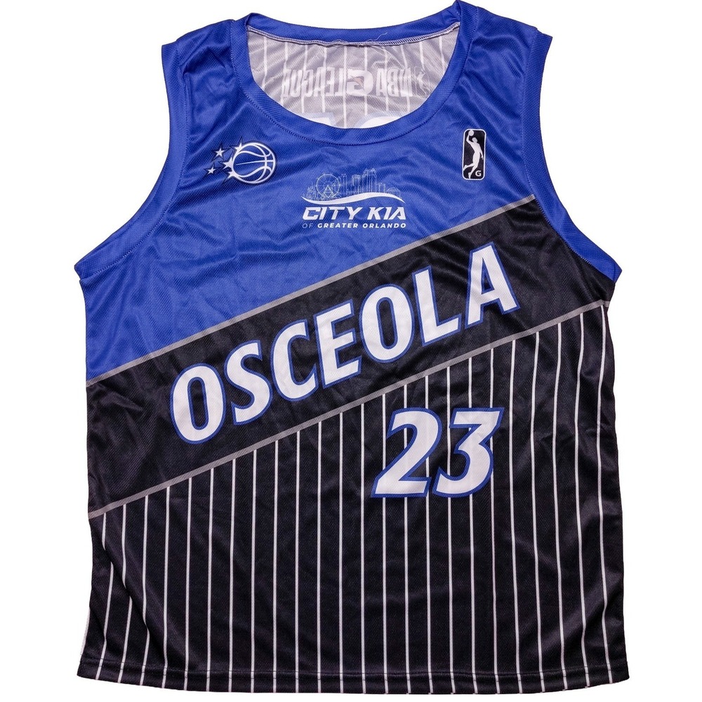 OSCEOLA MAGIC NBA G-League Jersey SGA Giveaway Blue Black XL